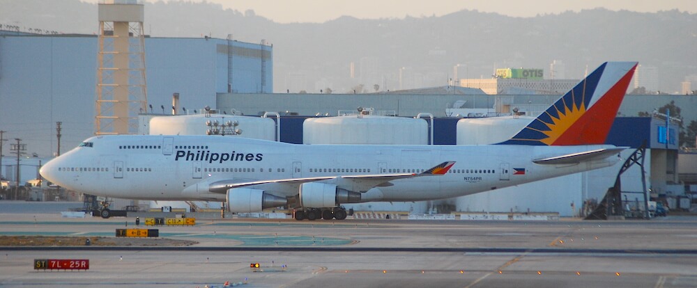 Philippine Airlines at Los Angeles Airport